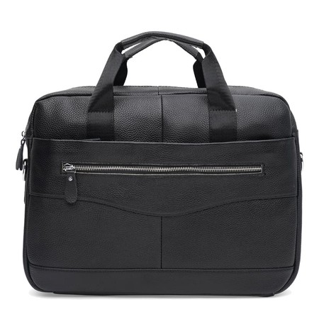 Чоловіча шкіряна сумка Keizer K11118a-black купити недорого в Ти Купи