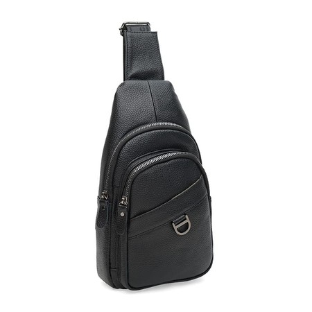 Мужская кожаная сумка Keizer K14039bl-black купить недорого в Ты Купи