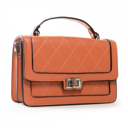 Жіноча класична сумка FASHION 01-05 6117 помаранчевий купити недорого в Ти Купи