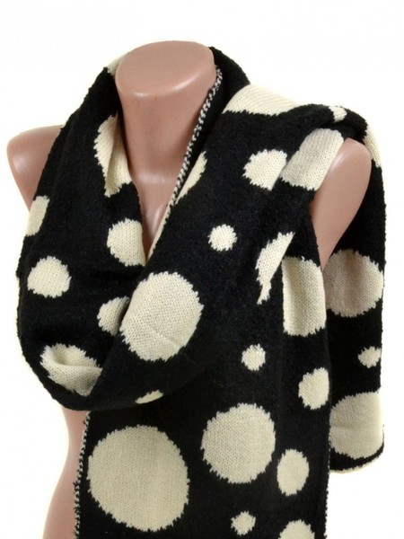 Жіночий шарф віскоза M0450 black купити недорого в Ти Купи