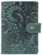 Обкладинка для паспорта зі шкіри Hi Art «Mehendi Art» PB-02/1 Shabby Alga Темно-зелений купити недорого в Ти Купи