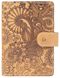 Обложка для паспорта из кожи Hi Art «Mehendi Art» PB-03S/1 Shabby Honey Песочный купить недорого в Ты Купи