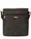 Чоловіча шкіряна сумка-планшет на плече Visconti ASPIN 16071 OIL BRN коричнева