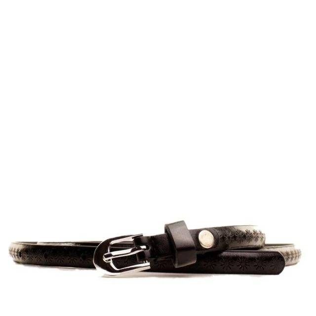 Женский узкий лакированный ремень кожзам Casa Familia L1010W46 купить недорого в Ты Купи