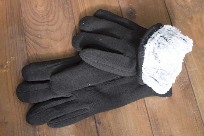 Перчатки мужские чёрные трикотажные 8191s1 S Shust Gloves купить недорого в Ты Купи