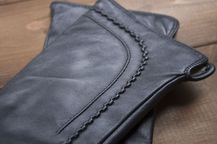 Женские сенсорные кожаные перчатки Shust Gloves 944s3 купить недорого в Ты Купи
