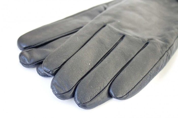 Женские кожаные перчатки Shust Gloves чёрные 369s2 S купить недорого в Ты Купи