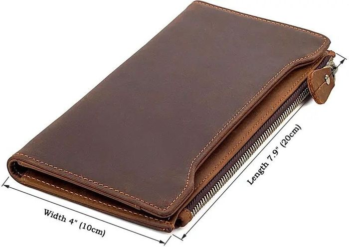 Чоловічий шкіряний гаманець Vintage 14596 купити недорого в Ти Купи