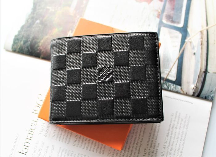 Кожаный мужской кошелек в коробке black kr26 купить недорого в Ты Купи
