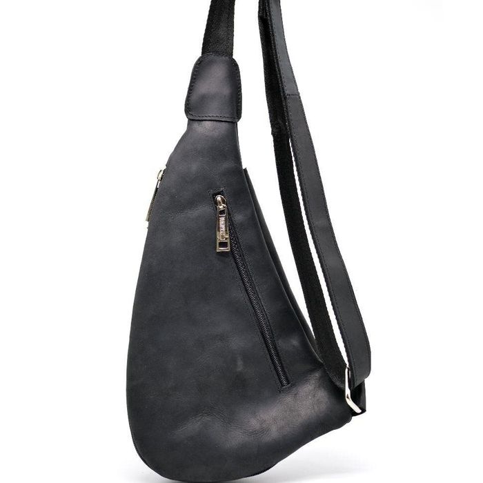 Кожаная сумка-рюкзак Tarwa ra-3026-3md Черный купить недорого в Ты Купи