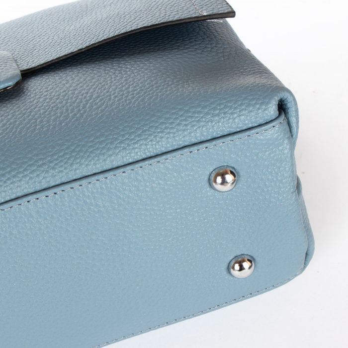 Женская кожаная сумка классическая ALEX RAI 99115 blue купить недорого в Ты Купи