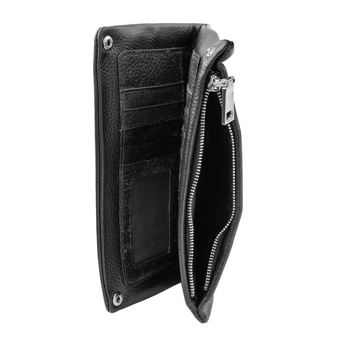 Чоловіча шкіряна борсетка-гаманець GRASS (SHI7101-2) купити недорого в Ти Купи