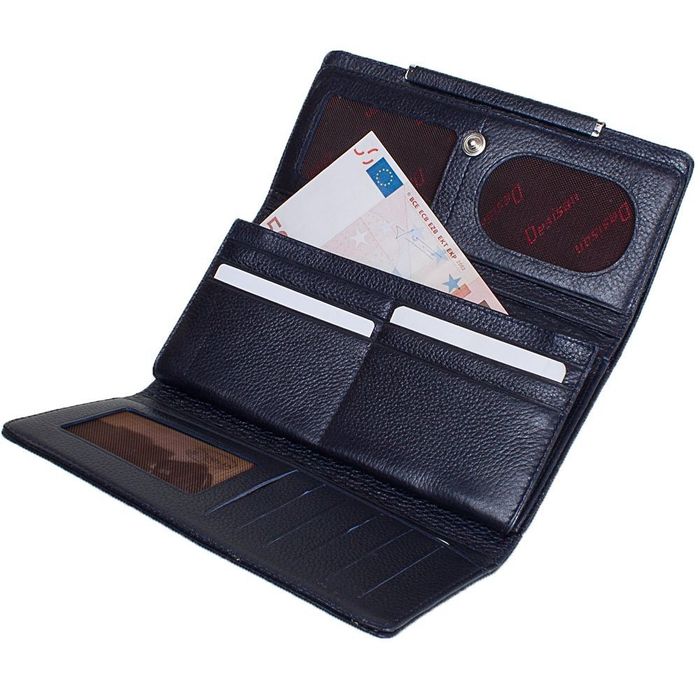 Шкіряний жіночий гаманець DESISAN SHI724-315-6FL купити недорого в Ти Купи