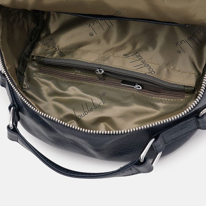 Женский кожаный рюкзак Keizer k12108n-navy купить недорого в Ты Купи
