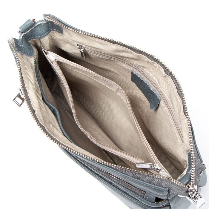 Женская кожаная сумка ALEX RAI 3011 blue купить недорого в Ты Купи