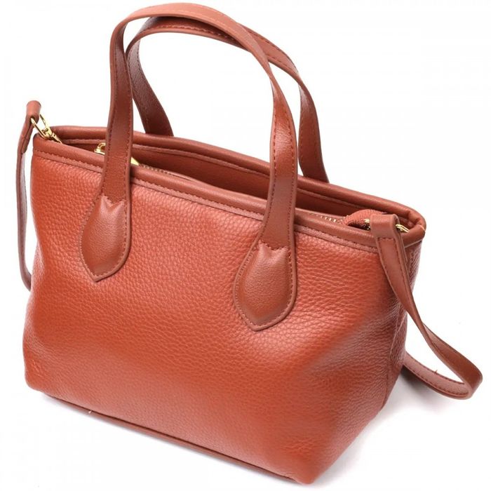 Жіноча шкіряна сумка Vintage 22285 купити недорого в Ти Купи