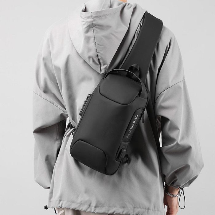 Чоловіча текстильна сумка-рюкзак Confident ATN01-T-X1661A купити недорого в Ти Купи