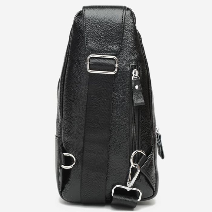 Чоловічий рюкзак шкіряний Keizer k15029-black купити недорого в Ти Купи