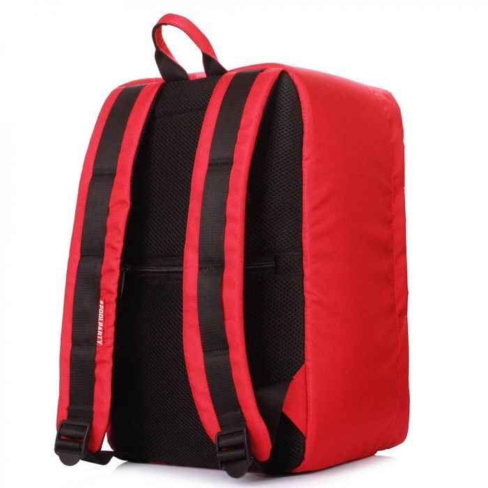 Рюкзак для ручной клади POOLPARTY HUB red купить недорого в Ты Купи