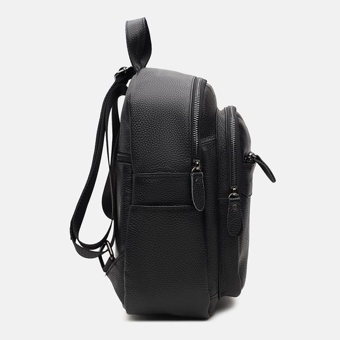 Шкіряний жіночий рюкзак Keizer K11080-black купити недорого в Ти Купи