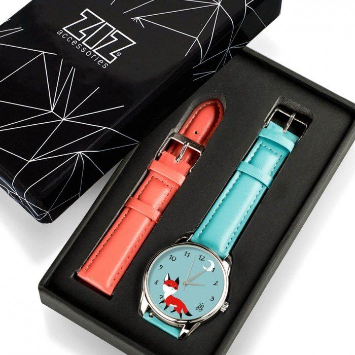 Женские наручные часы ZIZ «Маленький лис» + дополнительный ремешок купить недорого в Ты Купи