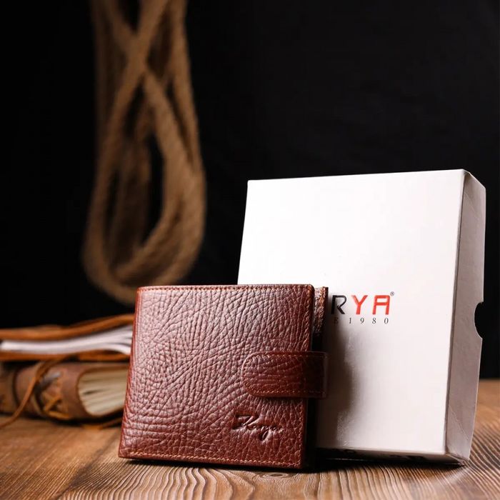 Чоловічий гаманець зі шкіри KARYA 21080 купити недорого в Ти Купи