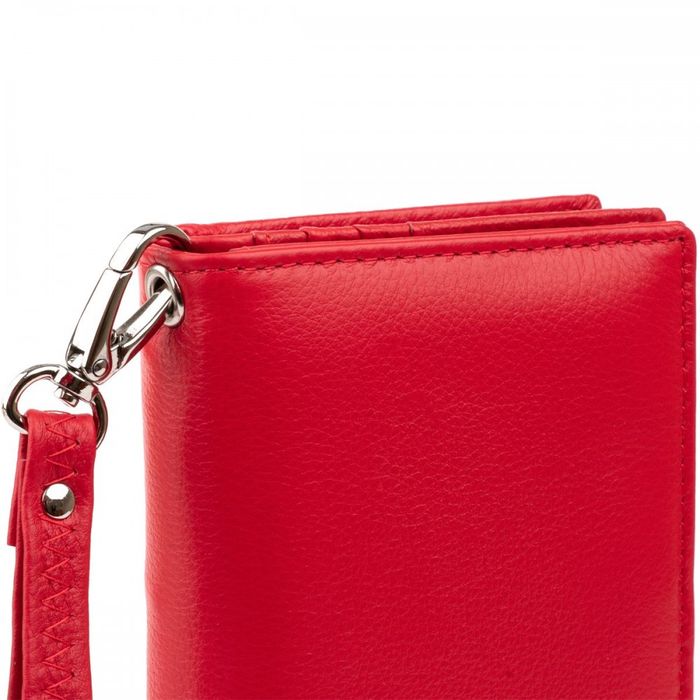 Жіночий шкіряний гаманець ST Leather 19275 Червоний купити недорого в Ти Купи