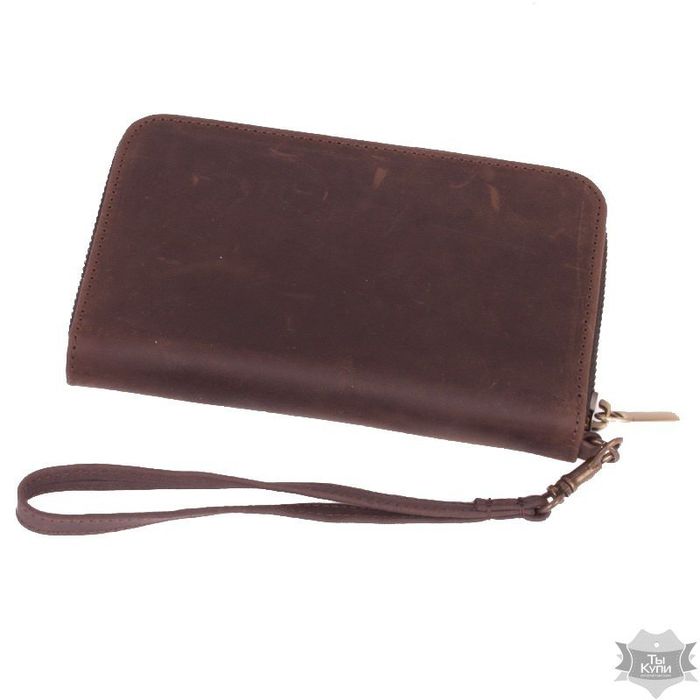 Чоловічий шкіряний коричневий гаманець Valenta С1045610 купити недорого в Ти Купи