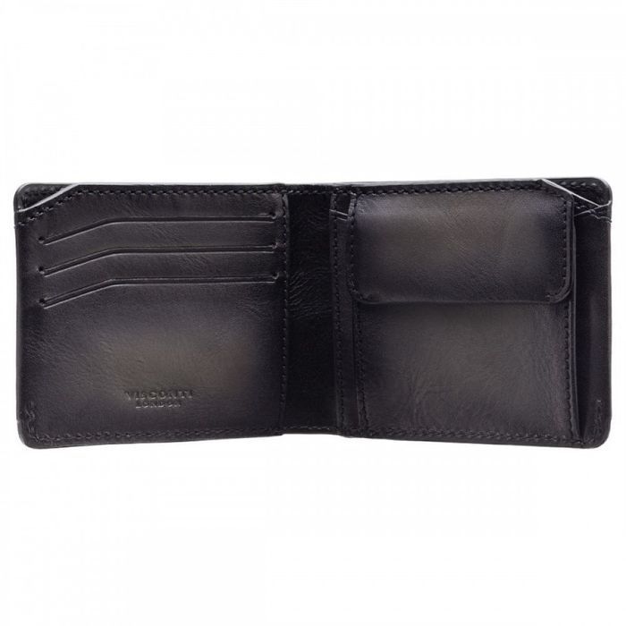 Мужской кожаный кошелек Visconti MT92 Zanotti (Smoke Grey Burnish) купить недорого в Ты Купи