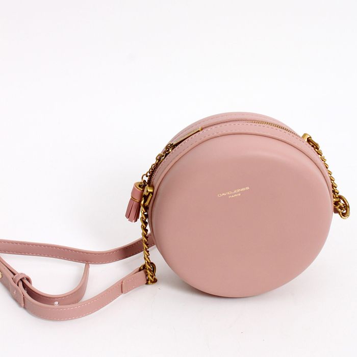 Женская розовая сумка из экокожи David Jones Мэдж СМ-5658Т купить недорого в Ты Купи