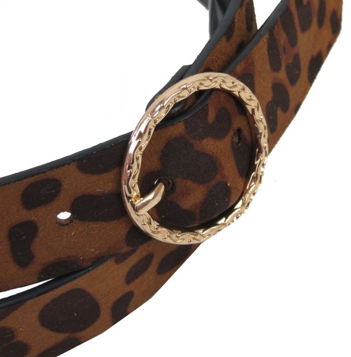 Жіночий штучний шкіряний ремінь під леопардом C & A 2126109 купити недорого в Ти Купи