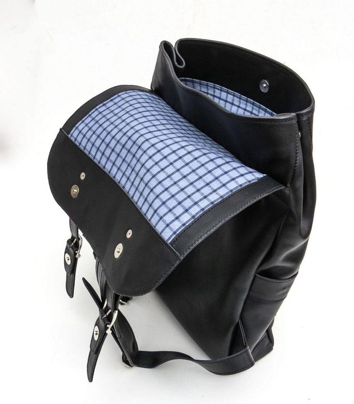Кожаный рюкзак TARWA GA-9001-4lx Черный купить недорого в Ты Купи