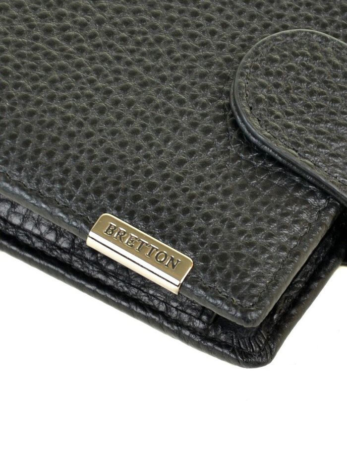 Шкіряний чоловічий гаманець Classic Bretton M3201 black купити недорого в Ти Купи