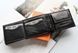 Кожаный мужской кошелек в коробке black kr26