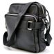 Мужская кожаная черная сумка TARWA ga-6012-3md