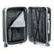 Комплект валіз 2/1 ABS-пластик PODIUM 8347 grey змійка 32606