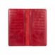 Кожаный бумажник Hi Art WP-02 Crystal Red Mehendi Art Красный