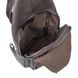 Кожаный коричневый рюкзак-слинг John McDee jd4012q