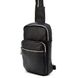 Кожаная черная сумка-рюкзак TARWA fa-0904-4lx