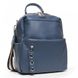 Женская кожаная сумка рюкзак ALEX RAI 27-8903-9 l-blue