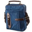 Мужская текстильная синяя сумка Vintage 20156