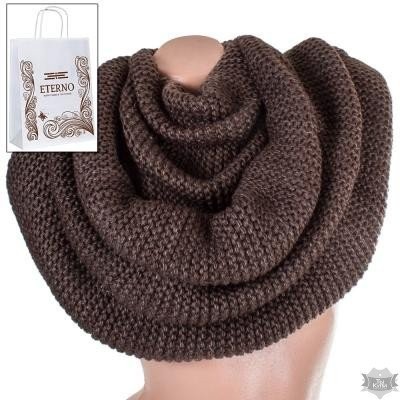 Вовняний жіночий шарф-хомут ETERNO DS1309-14 купити недорого в Ти Купи