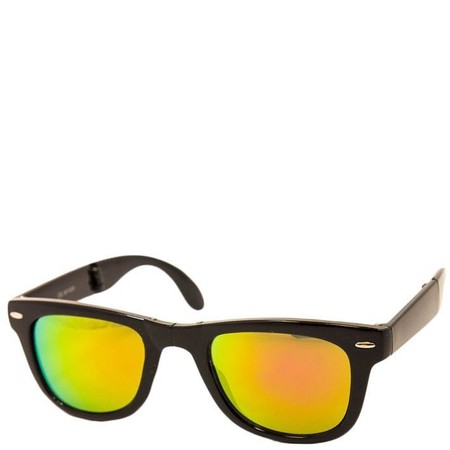 Солнцезащитные складные зеркальные очки Glasses унисекс 911-71 купить недорого в Ты Купи