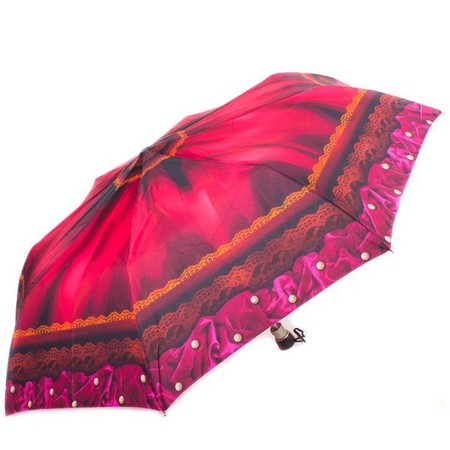 жіноча парасолька напівавтомат AIRTON червоно-рожевий купити недорого в Ти Купи
