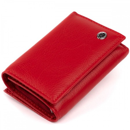 Жіночий шкіряний гаманець ST Leather 19335 Червоний купити недорого в Ти Купи