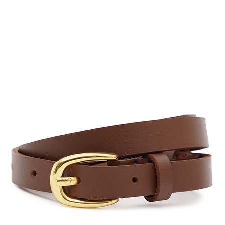 Женский кожаный ремень Borsa Leather 100v1genw47light-brown купить недорого в Ты Купи