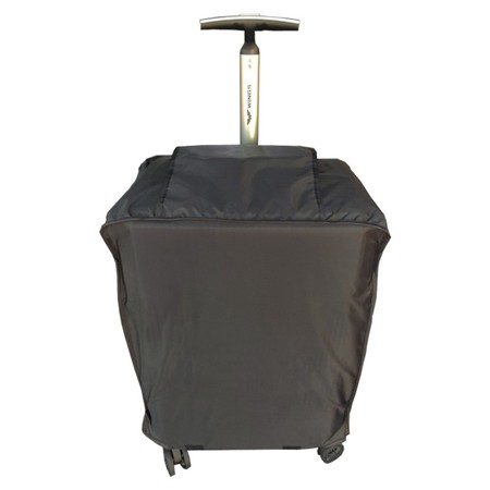Захисний чохол для валізи Coverbag нейлон Classic S чорний купити недорого в Ти Купи