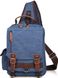 Чоловічий рюкзак з тканини Vintage 14482, Синій