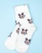 Шкарпетки ISSA PLUS NS-347 36-41 білий/рожевий