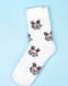 Шкарпетки ISSA PLUS NS-347 36-41 білий/рожевий